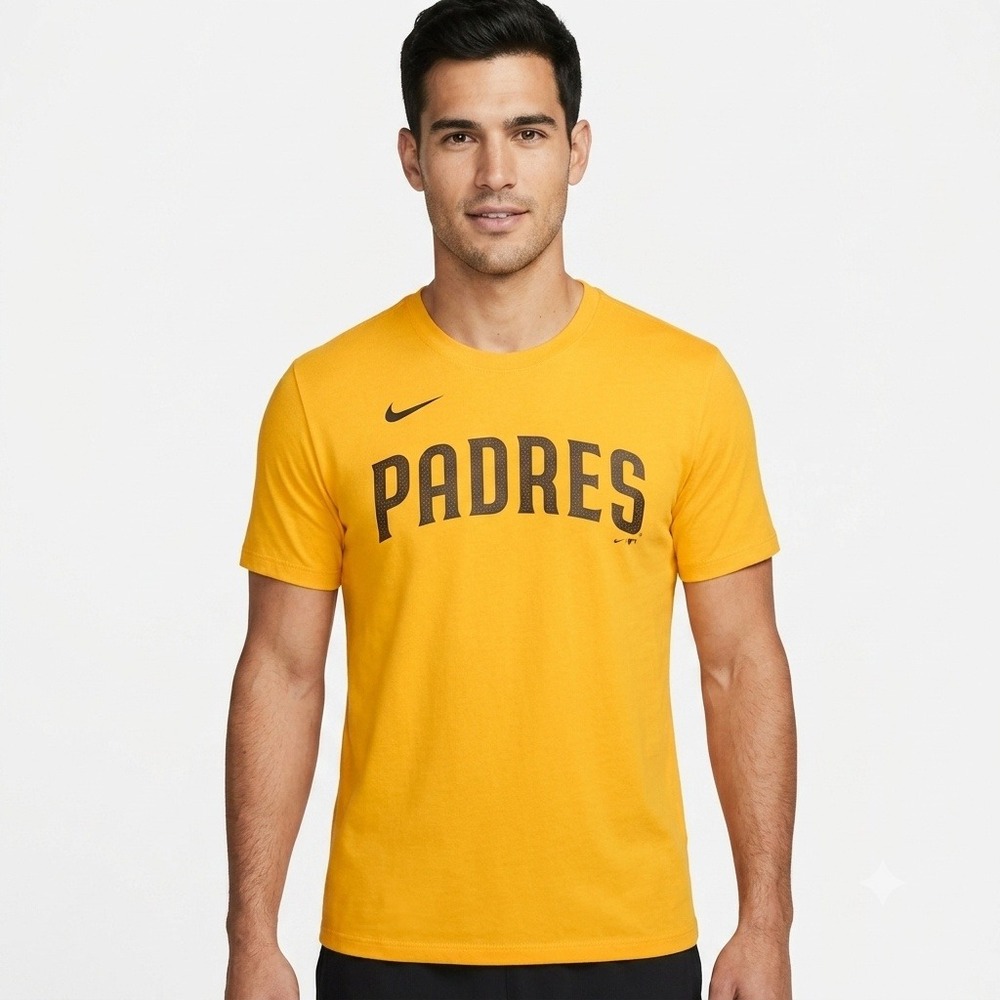 Nike T-Shirt Mens XL Gold Padres Fernando Tatis Jr 23 N199P-79Q **NEW**